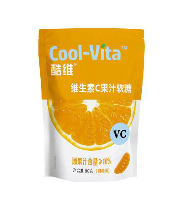 酷維維生素C果汁軟糖 甜橙味