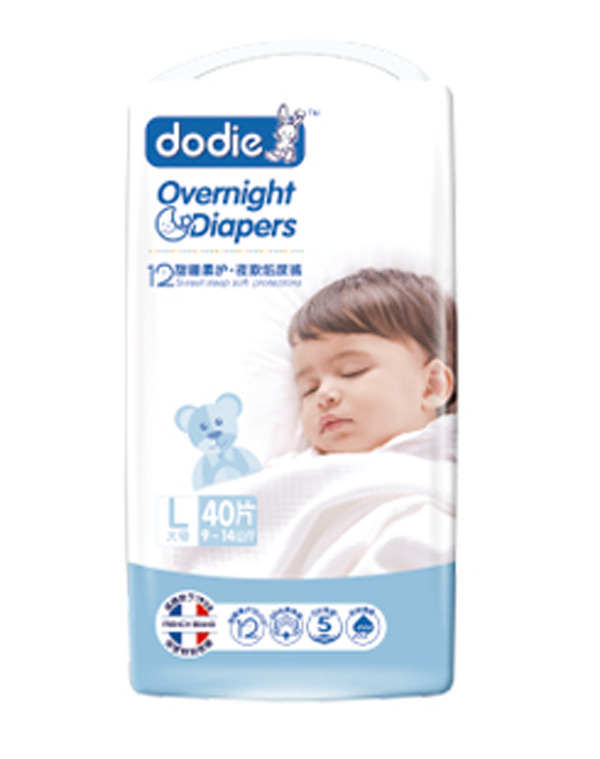 Dodie甜睡柔護(hù)·夜款嬰兒紙尿褲L