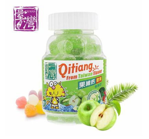 齊天蓋 果維鈣軟糖 220g.jpg 齊天蓋 果維鈣軟糖 220g.jpg