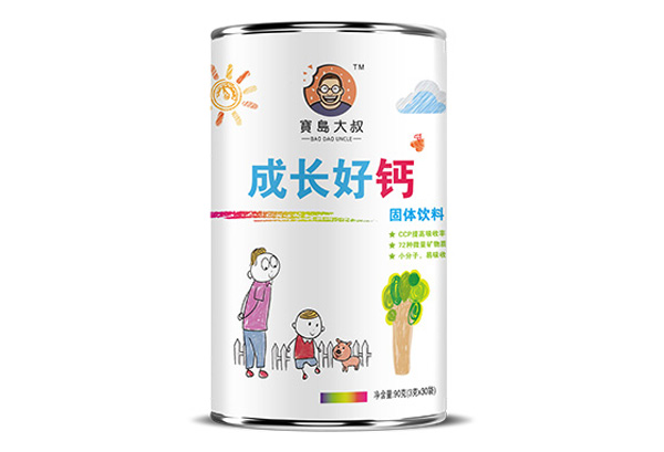 寶島大叔成長好鈣固體飲料