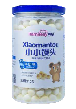 亨貝小小饅頭 牛奶味