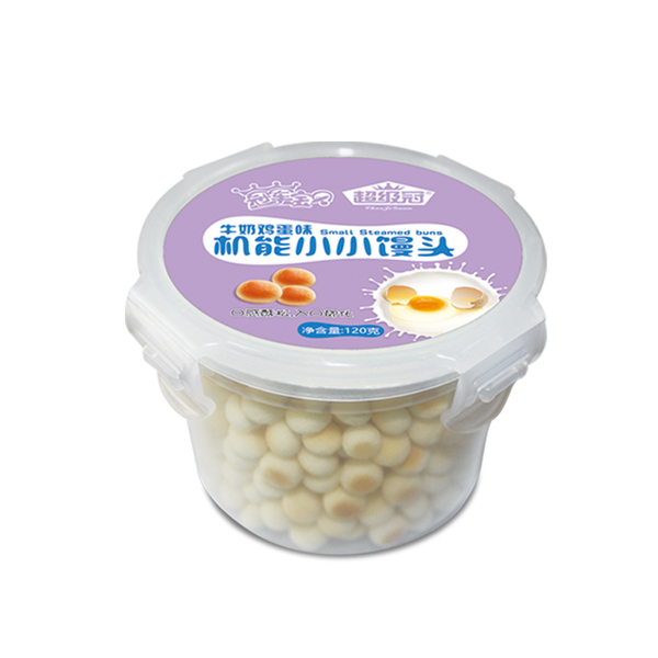 超級(jí)冠牛奶雞蛋味機(jī)能小小饅頭(樂扣)