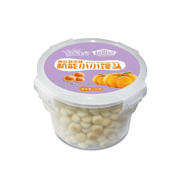 超級(jí)冠南瓜蔬菜味機(jī)能小小饅頭(樂扣)