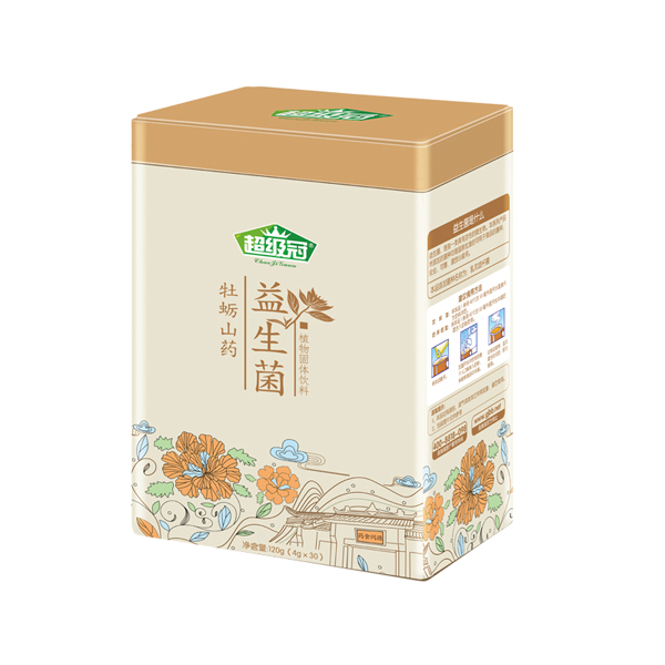 超級冠益生菌牡蠣山藥植物固體飲料