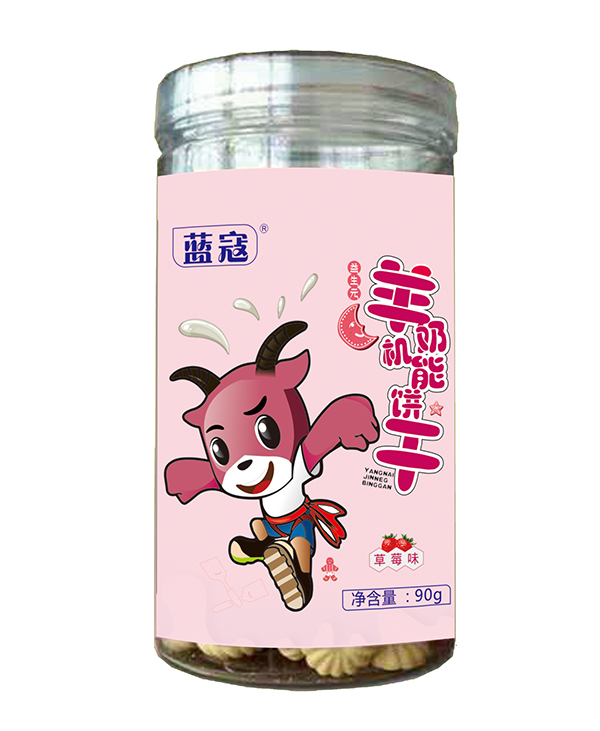 藍(lán)寇羊奶機(jī)能餅干 草莓味