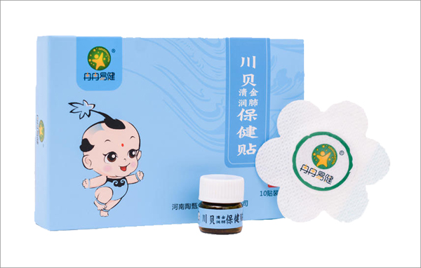 冉冉易健川貝清金潤肺保健貼