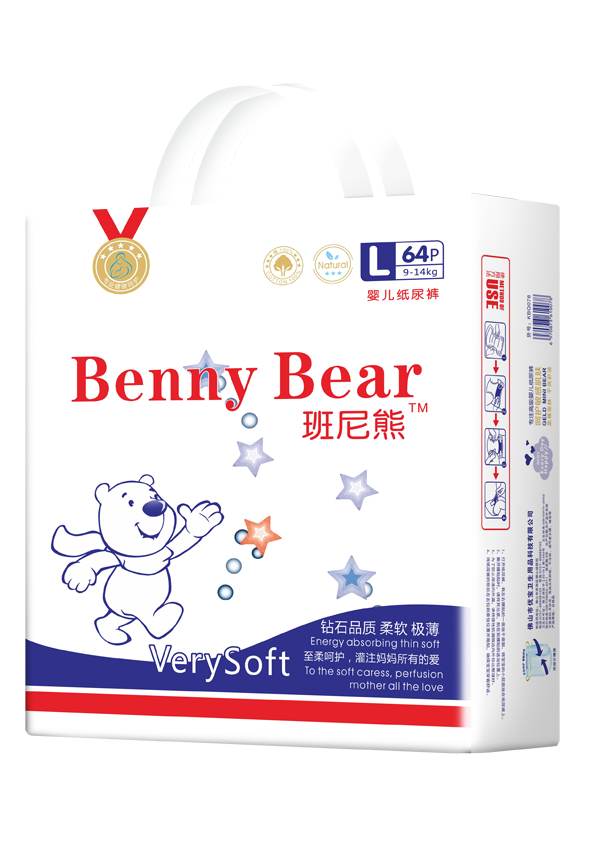 班尼熊嬰兒紙尿褲L