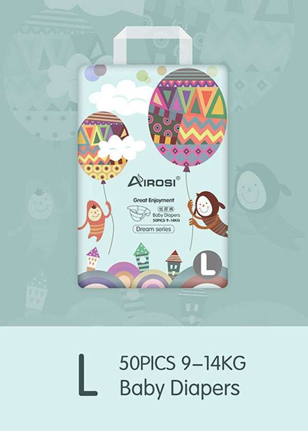 愛柔適夢(mèng)幻系列紙尿褲L