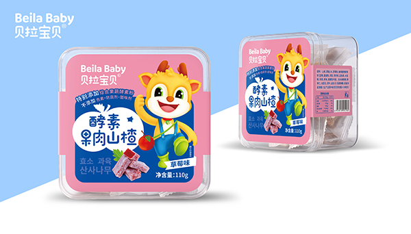 貝拉寶貝酵素果肉山楂 草莓味