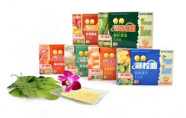 金貝氏兒童營養(yǎng)顆粒面