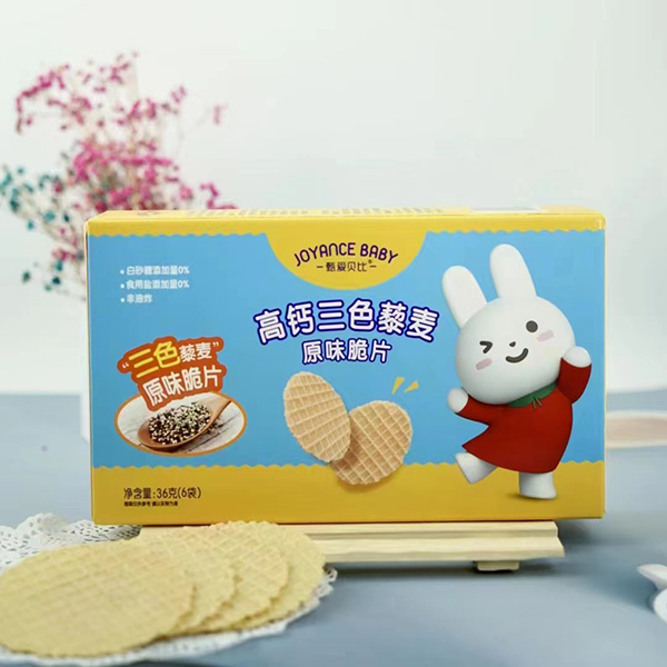 甄愛(ài)貝比高鈣三色藜麥脆片-原味