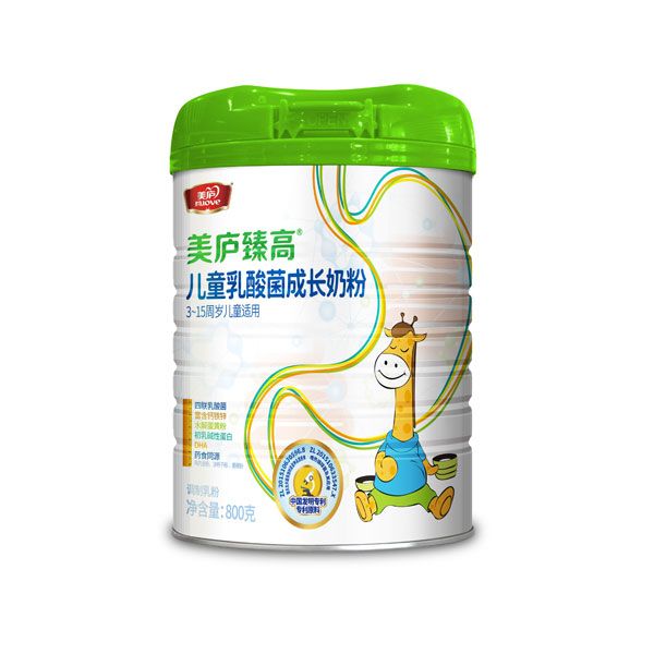 美廬臻高兒童乳酸菌成長(zhǎng)奶粉