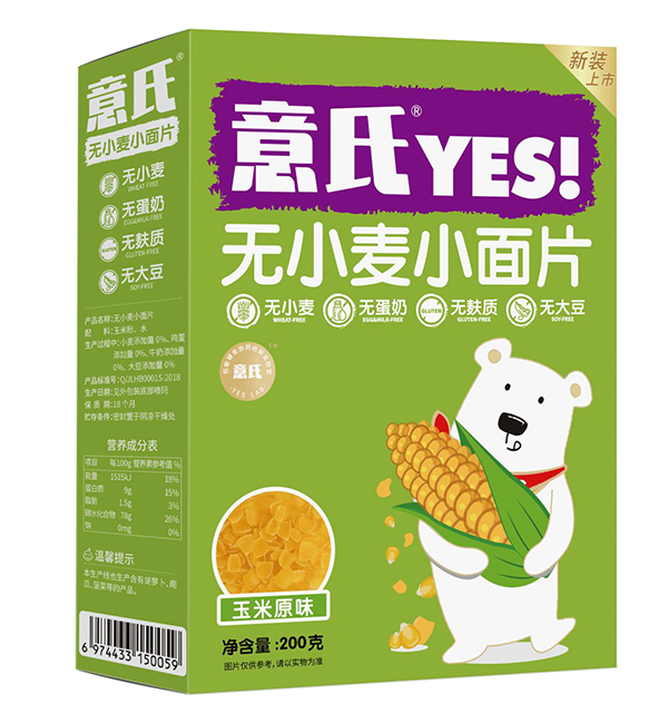 意氏無小麥小面片 玉米原味