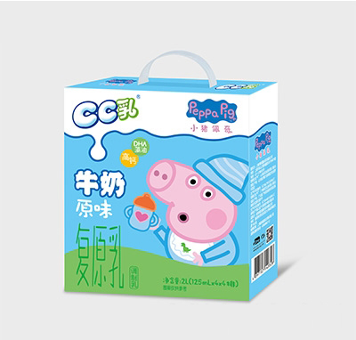 小豬佩奇CC乳復(fù)原乳調(diào)制乳125ml×16