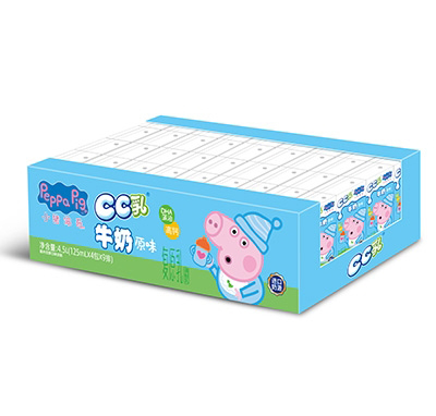 CC乳牛奶原味125mlx4包x9排