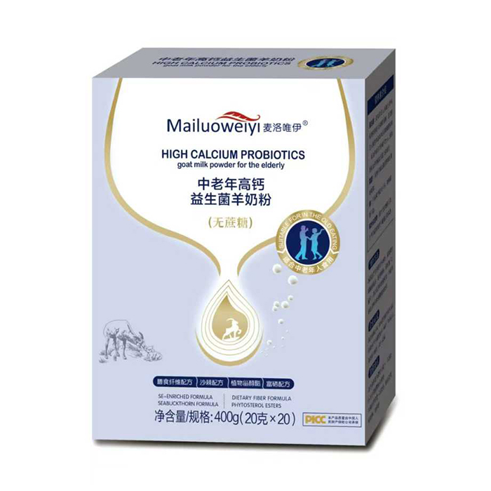 麥洛唯伊中老年高鈣益生菌羊奶粉400g
