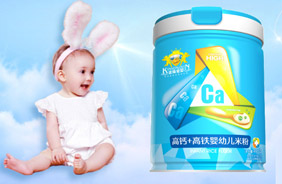 金盾愛(ài)嬰高鈣米粉