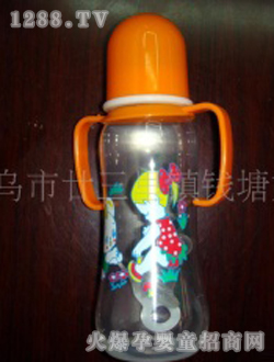 錢(qián)塘PP雙柄大弧奶瓶
