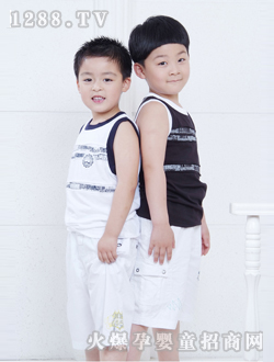 托尼艾米男童無袖夏裝