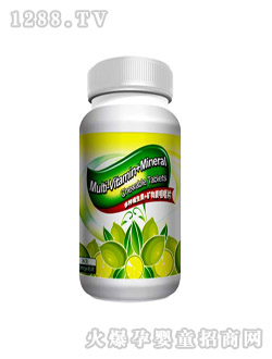 益體健多種維生素+礦物質咀嚼片