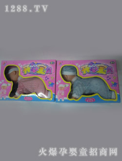 趣多多電動爬娃閃光音樂