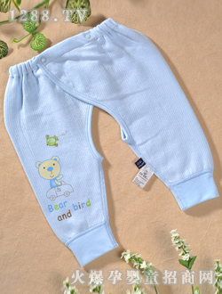迪迪牌歡樂(lè)熊藍(lán)色開襠褲