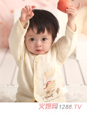 哆啦小貝黃色長袖卡通上衣