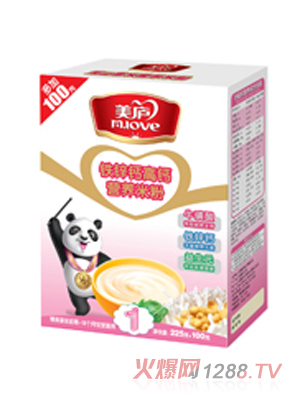 美廬鐵鋅鈣高鈣營養(yǎng)米粉