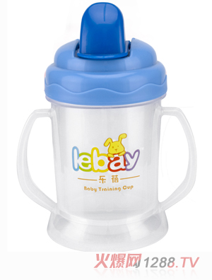 樂(lè)蓓嬰幼兒學(xué)飲杯6911藍(lán)色
