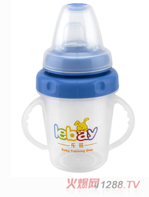 樂蓓嬰幼兒學(xué)飲杯6902藍色