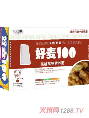 金貝氏好麥100核桃高鈣營(yíng)養(yǎng)面