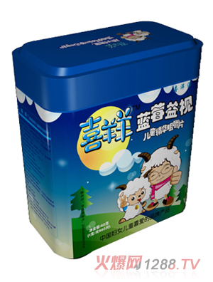 喜羊羊藍莓益視及精華咀嚼片