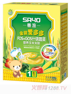 善漁金裝愛(ài)多多什錦蔬菜營(yíng)養(yǎng)玉米米粉