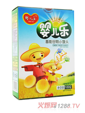 嬰兒樂(lè)基能谷物小饅頭