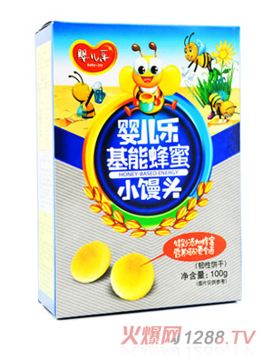 嬰兒樂(lè)基能蜂蜜小饅頭