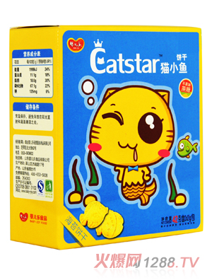 嬰兒樂(lè)貓小魚(yú)海苔餅干