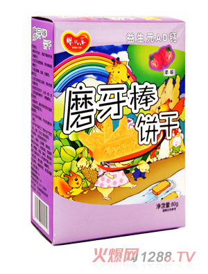 嬰兒樂(lè)普通磨牙棒草莓為80g