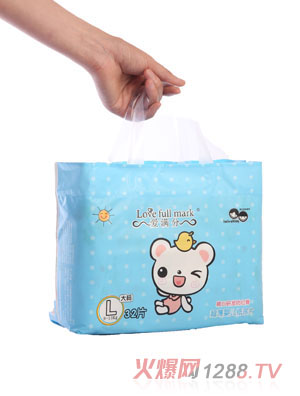 愛(ài)滿(mǎn)分超薄嬰兒紙尿片