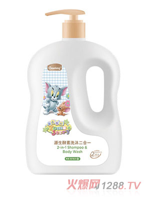 貓和老鼠源生酵素洗沐二合一1點(diǎn)8升