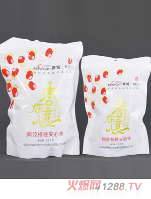 婀嬌時代阿膠棗夾核桃實(shí)惠裝