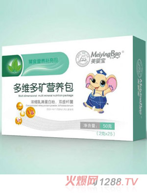 美嬰寶多維多礦營(yíng)養(yǎng)包盒裝