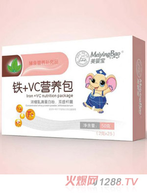 美嬰寶鐵+VC營(yíng)養(yǎng)包盒裝