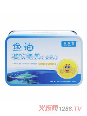 麥益寶魚(yú)油凝膠糖果（魚(yú)形）
