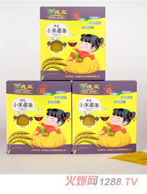 德亞南瓜小米面條 200g