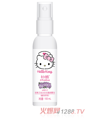 Hello Kitty初酷銀離子免洗手抗菌噴霧劑（植物萃?。?00ml