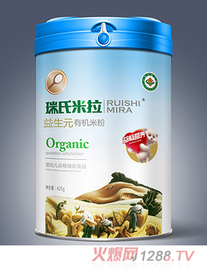 瑞氏米拉益生元有機米粉425g