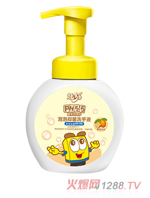 趣多多泡泡抑菌洗手液
